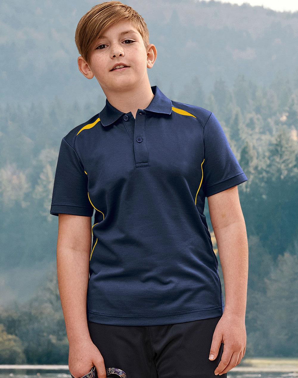 Winning Spirit Kid's Sustainable Poly/Cotton Polo Shirt PS93K
